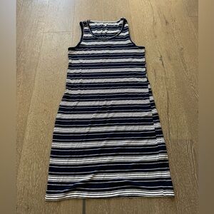 Laundry by Design Striped Sleeveless Dress